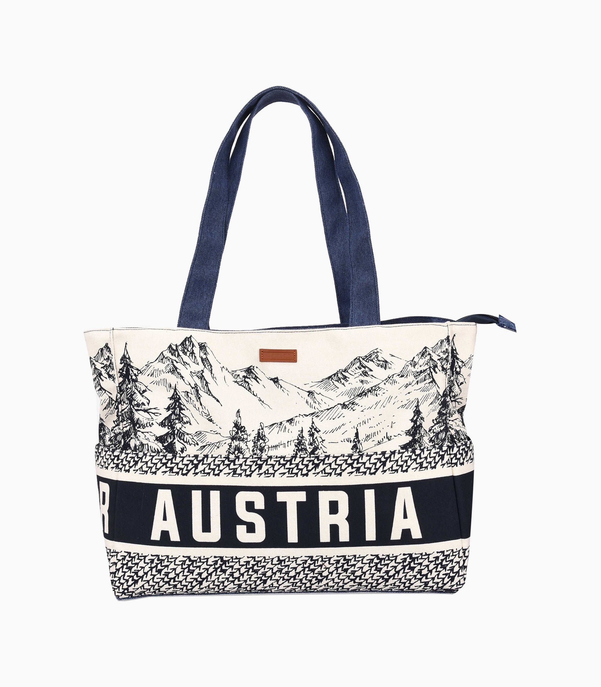 Austria Shopper Tote Bag  - Large - Robin Ruth