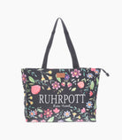 Ruhrpott Shopper Tote Bag Flower - Large - Robin Ruth