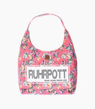 Ruhrpott Shoulder Hobo Bag Flower - Large - Robin Ruth