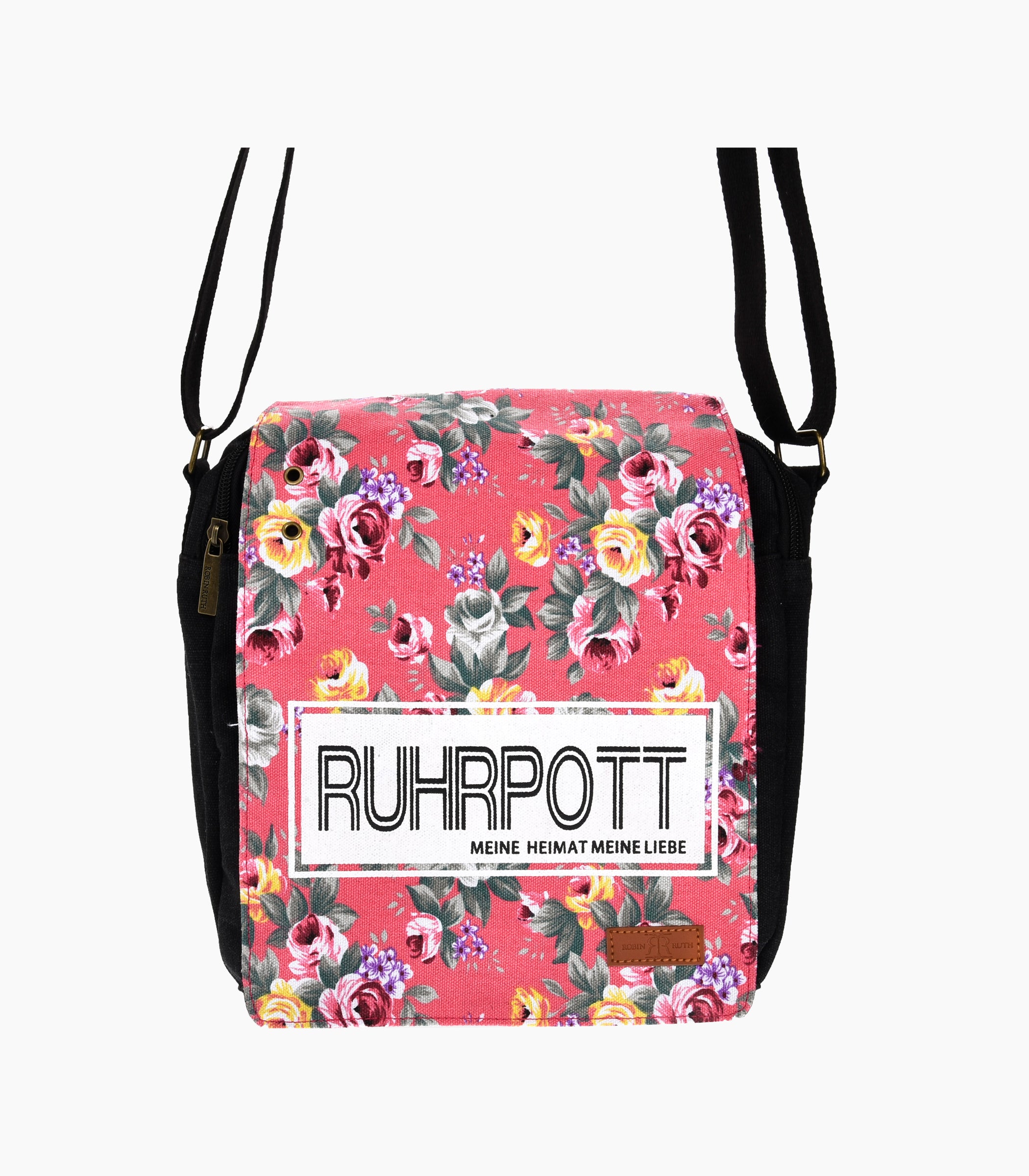 Ruhrpott Messenger Bag Flower - Small - Robin Ruth