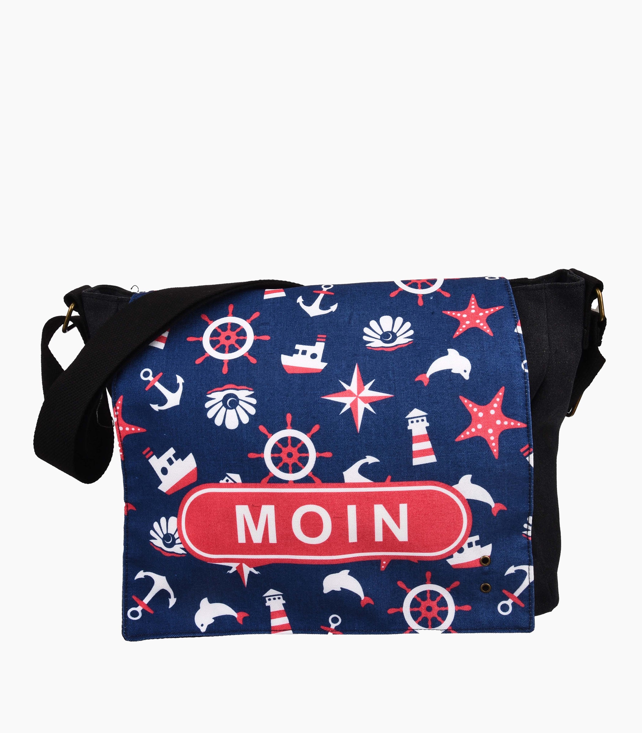 Moin Moin Messenger Bag  - Large - Robin Ruth