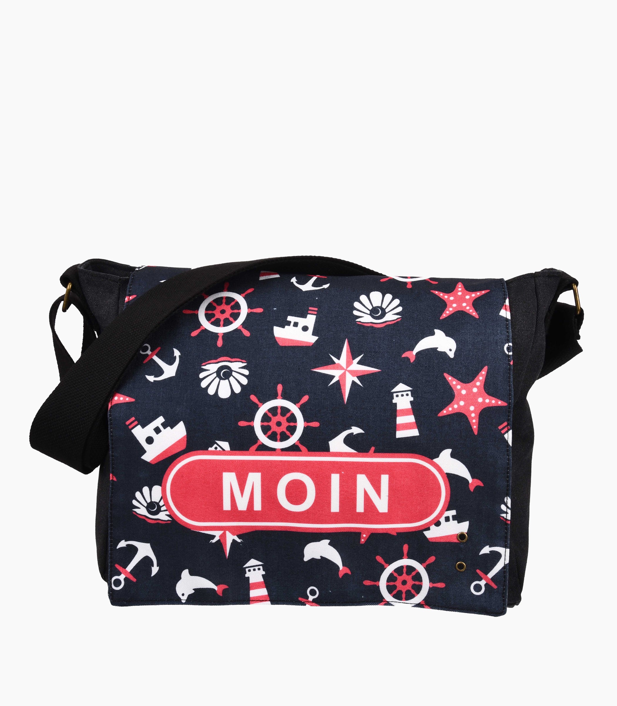 Moin Moin Messenger Bag  - Large - Robin Ruth