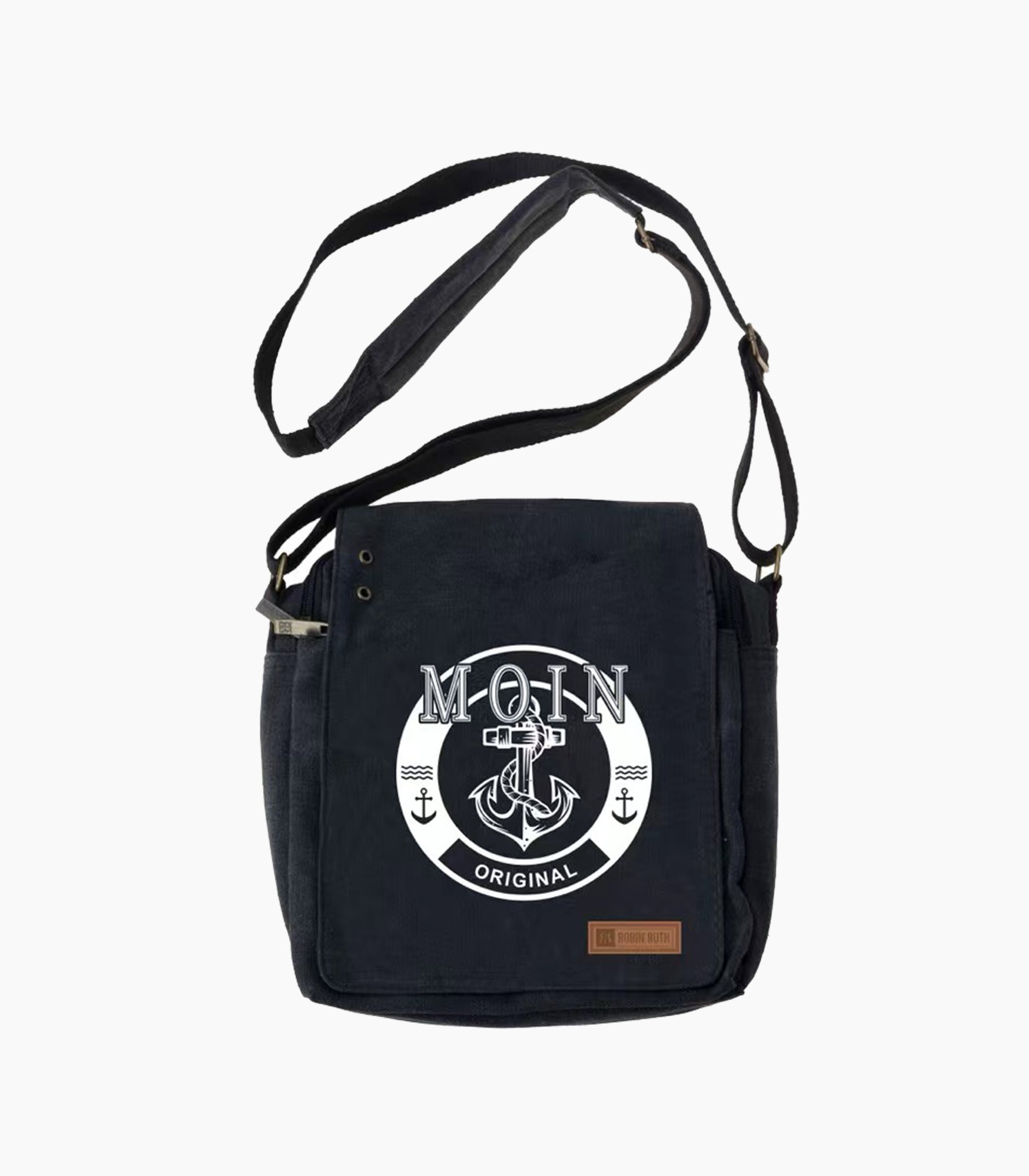 Moin Moin Messenger Bag Anchor - Small - Robin Ruth