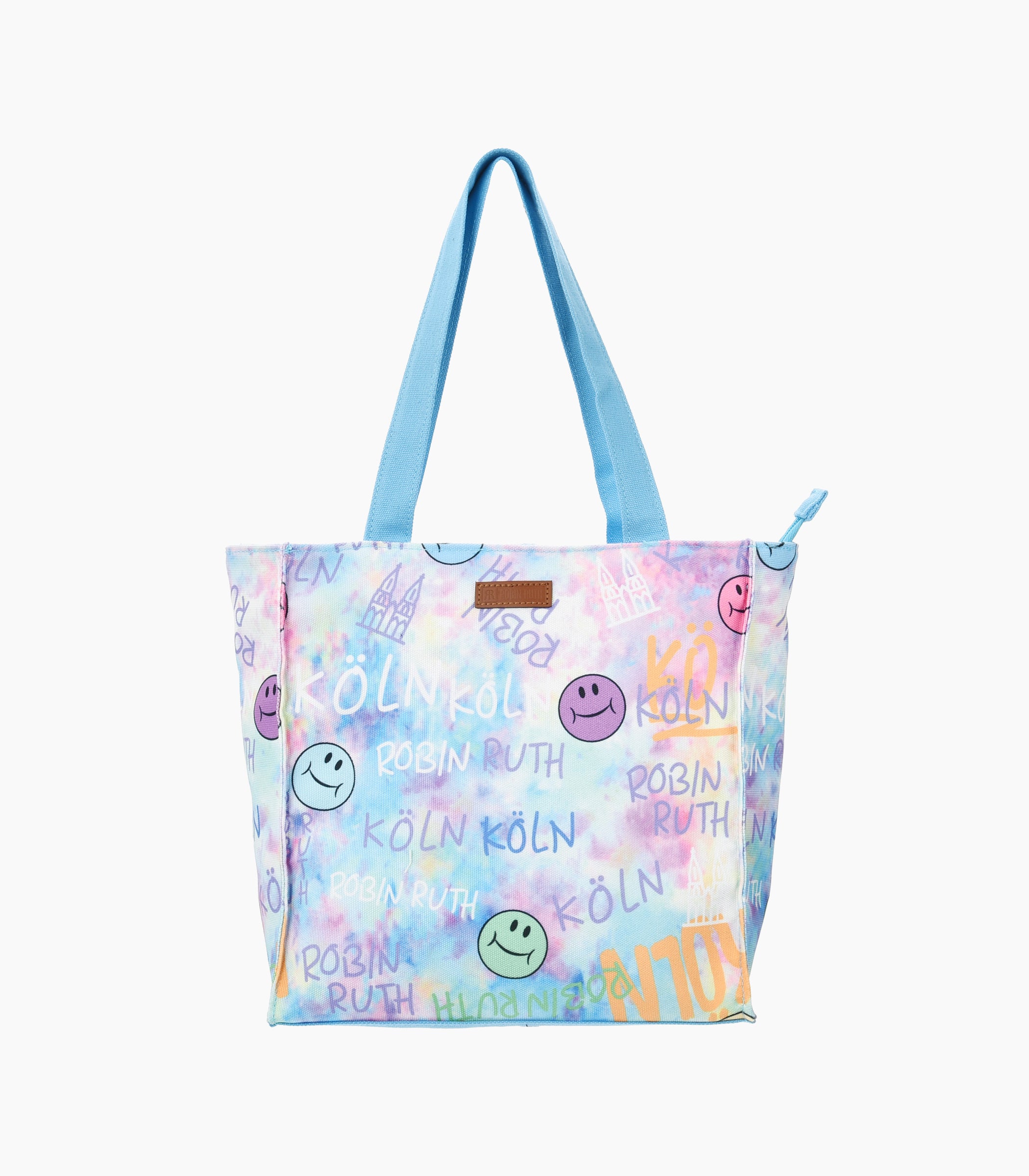 Köln Shopper Tote Bag Smiley - Small - Robin Ruth