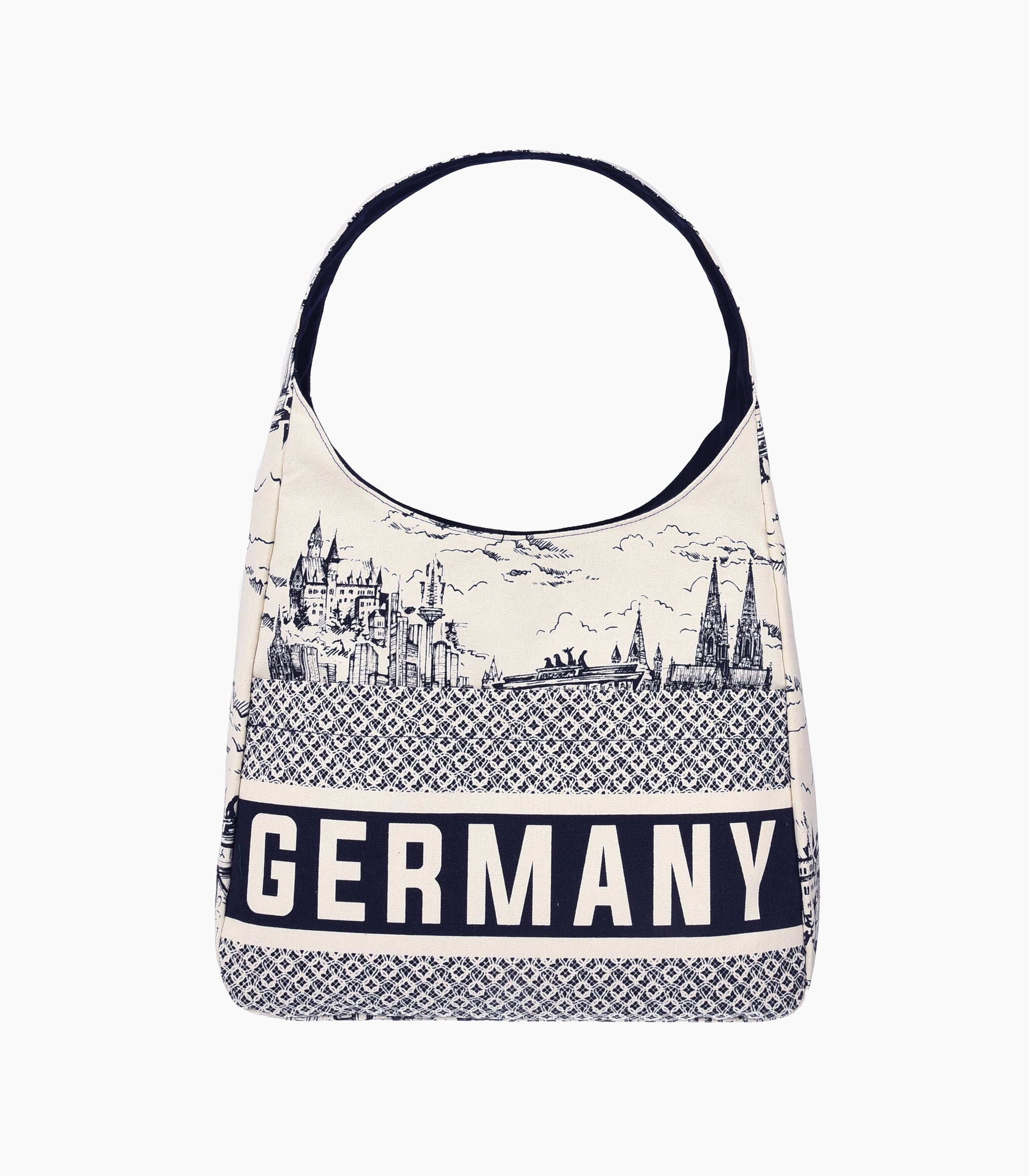 Germany Shoulder Hobo Bag  - Large - Robin Ruth