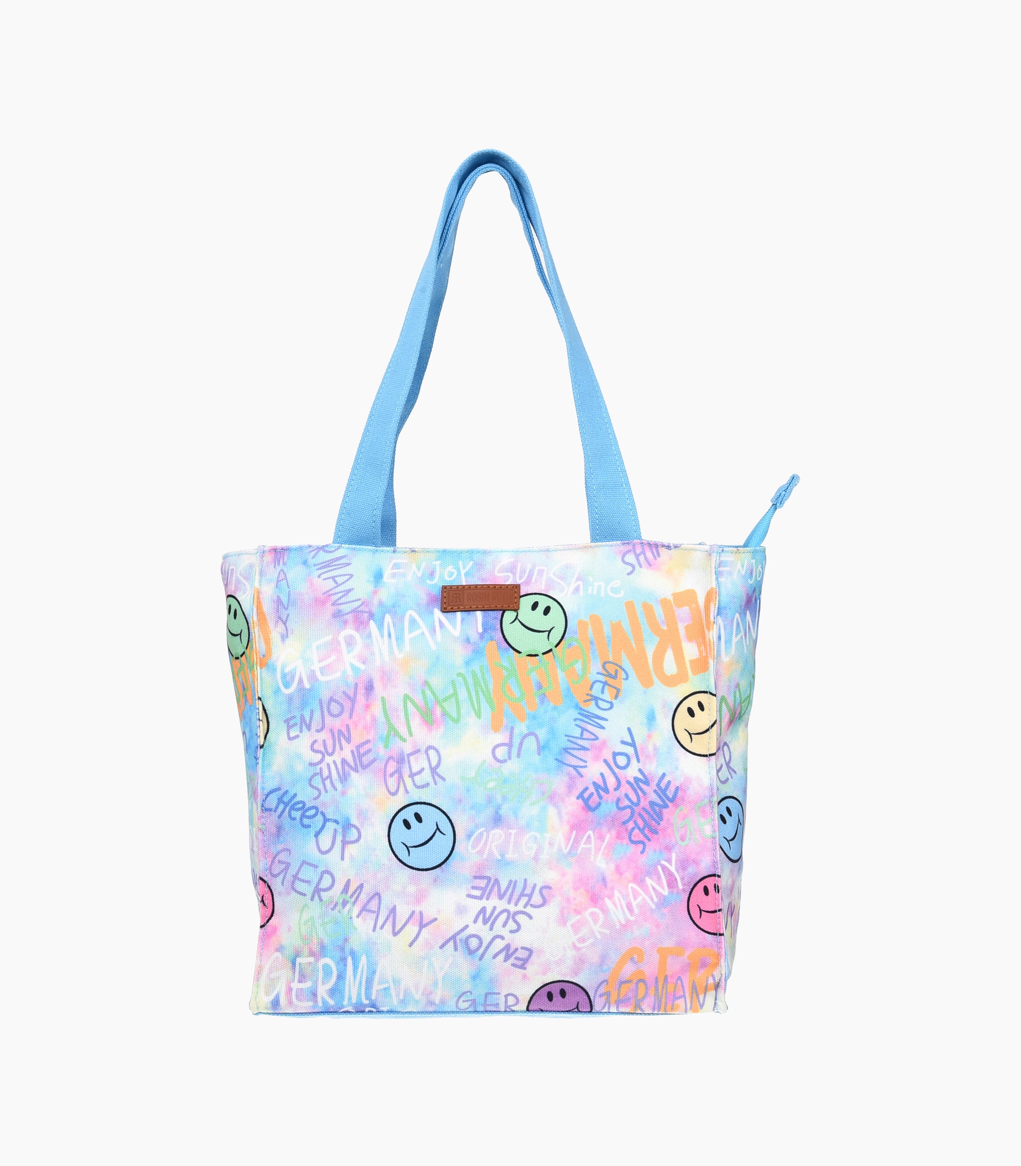 Germany Shopper Tote Bag Smiley - Small - Robin Ruth