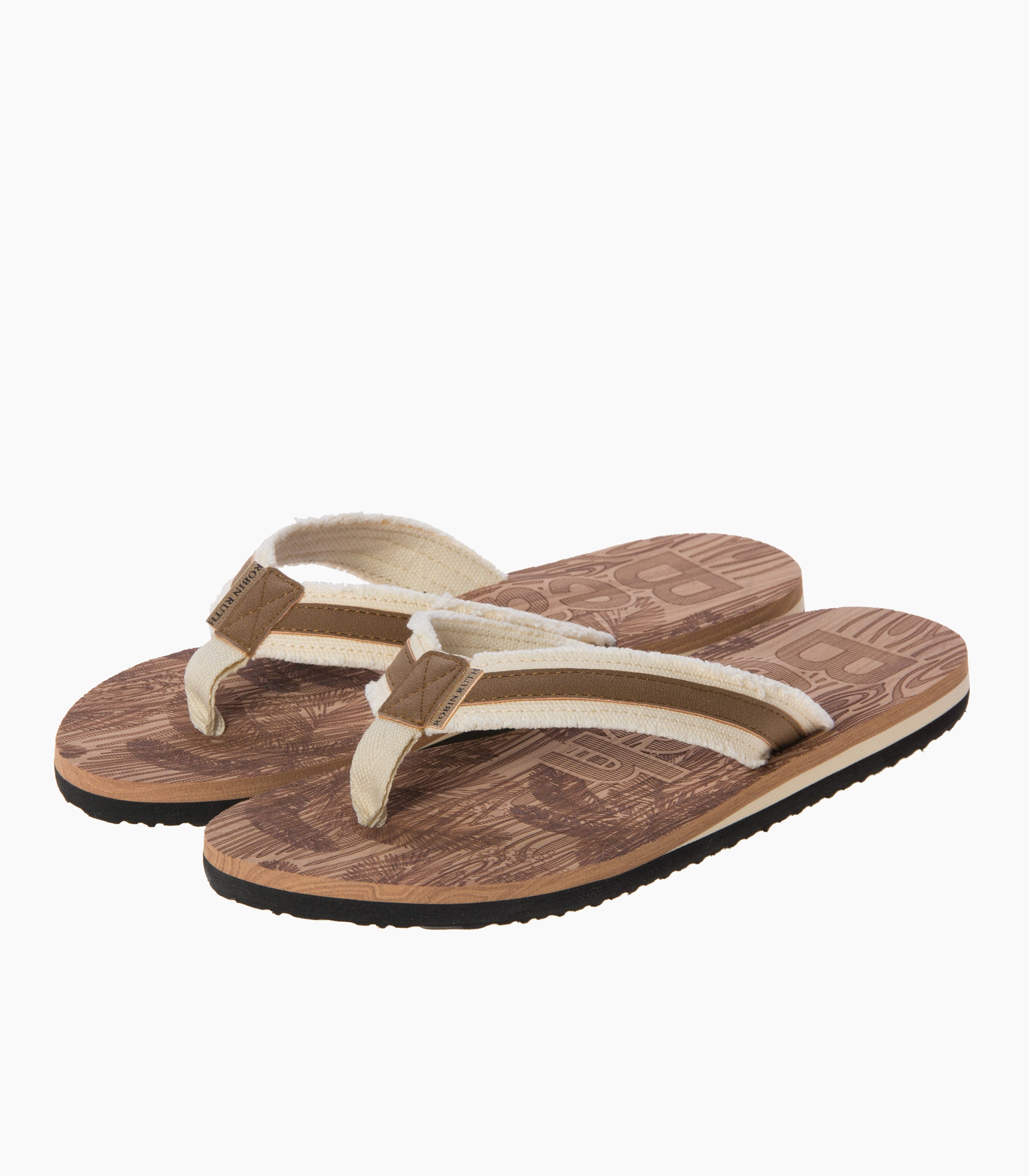 Neutral Flip Flops Women-FF344-A - Robin Ruth