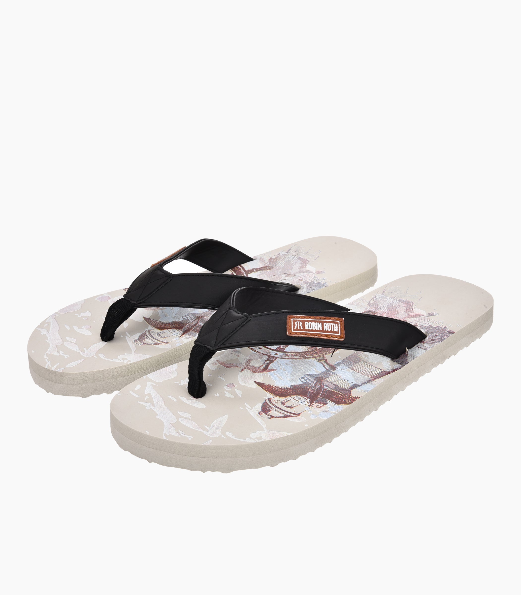 Neutral Flip Flops Men-FF516-A - Robin Ruth