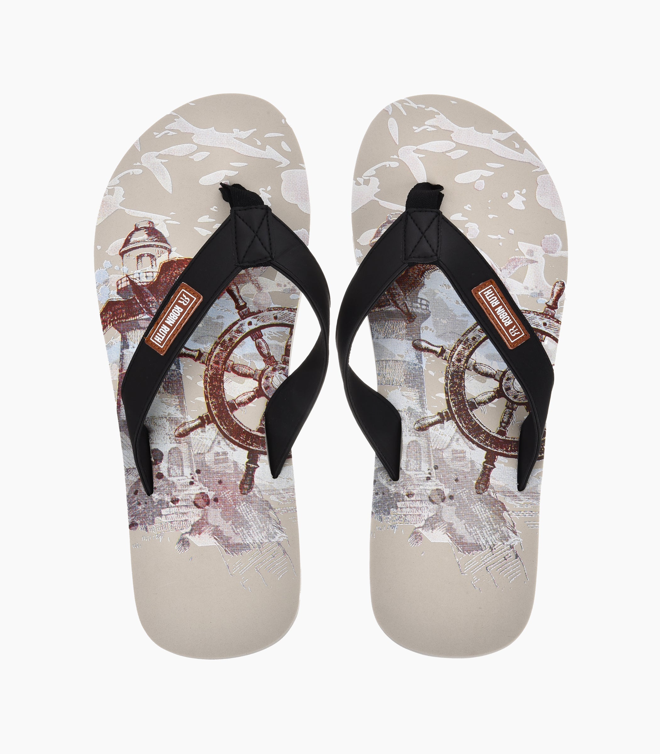 Neutral Flip Flops Men-FF516-A - Robin Ruth