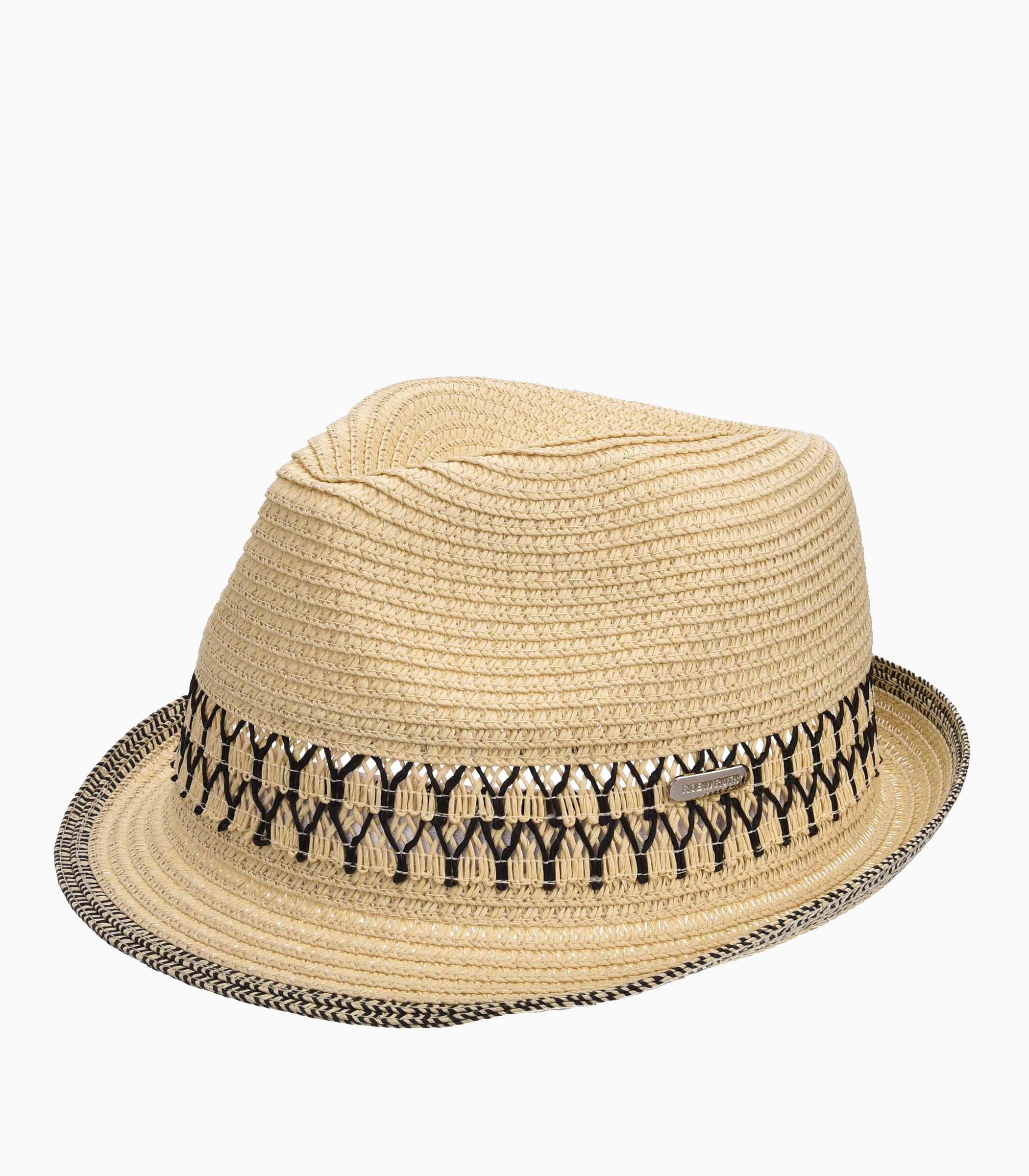 Neutral Straw Hat - Robin Ruth