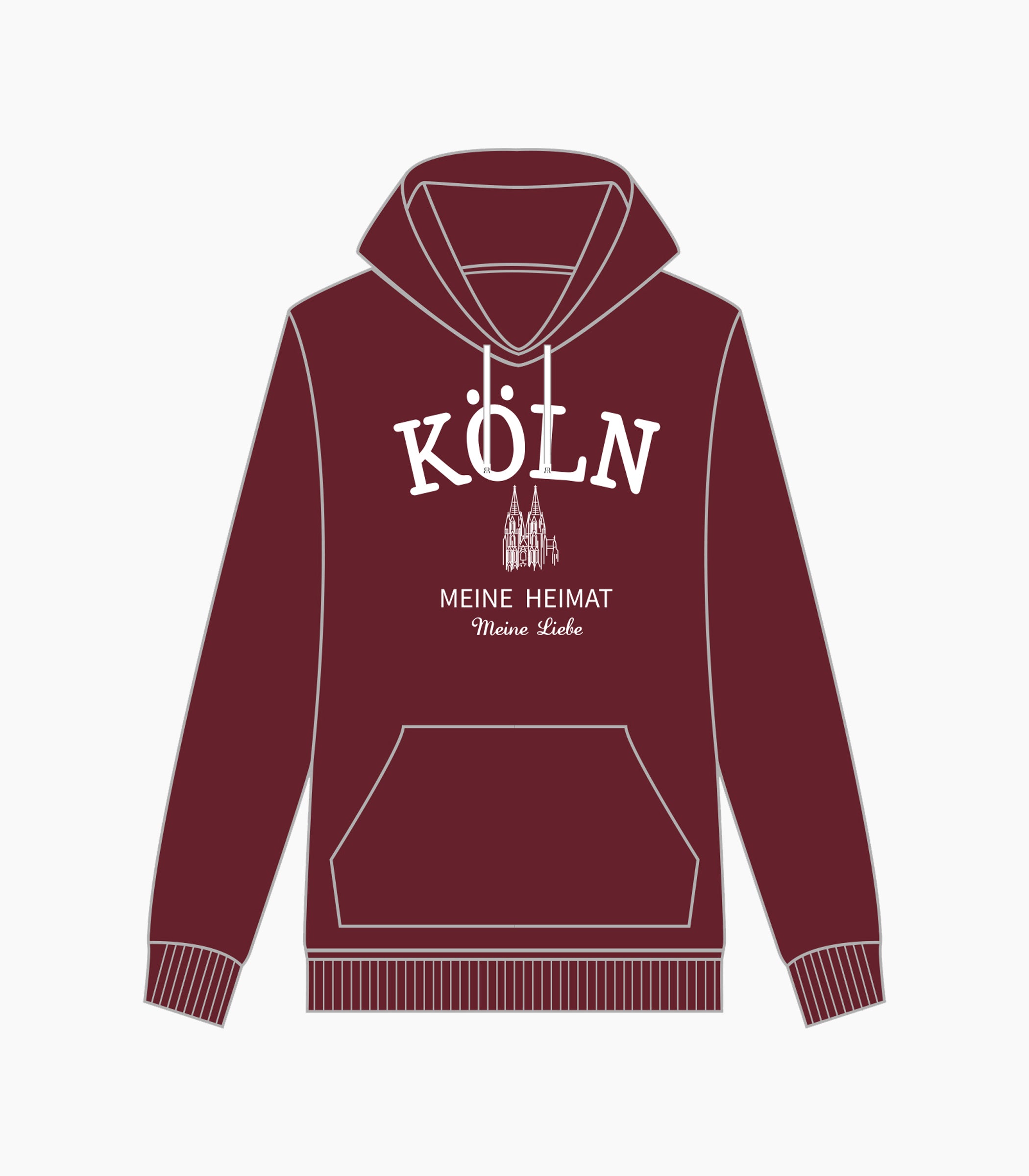 Köln Pullover Hoodie Men-RRH31 - Robin Ruth