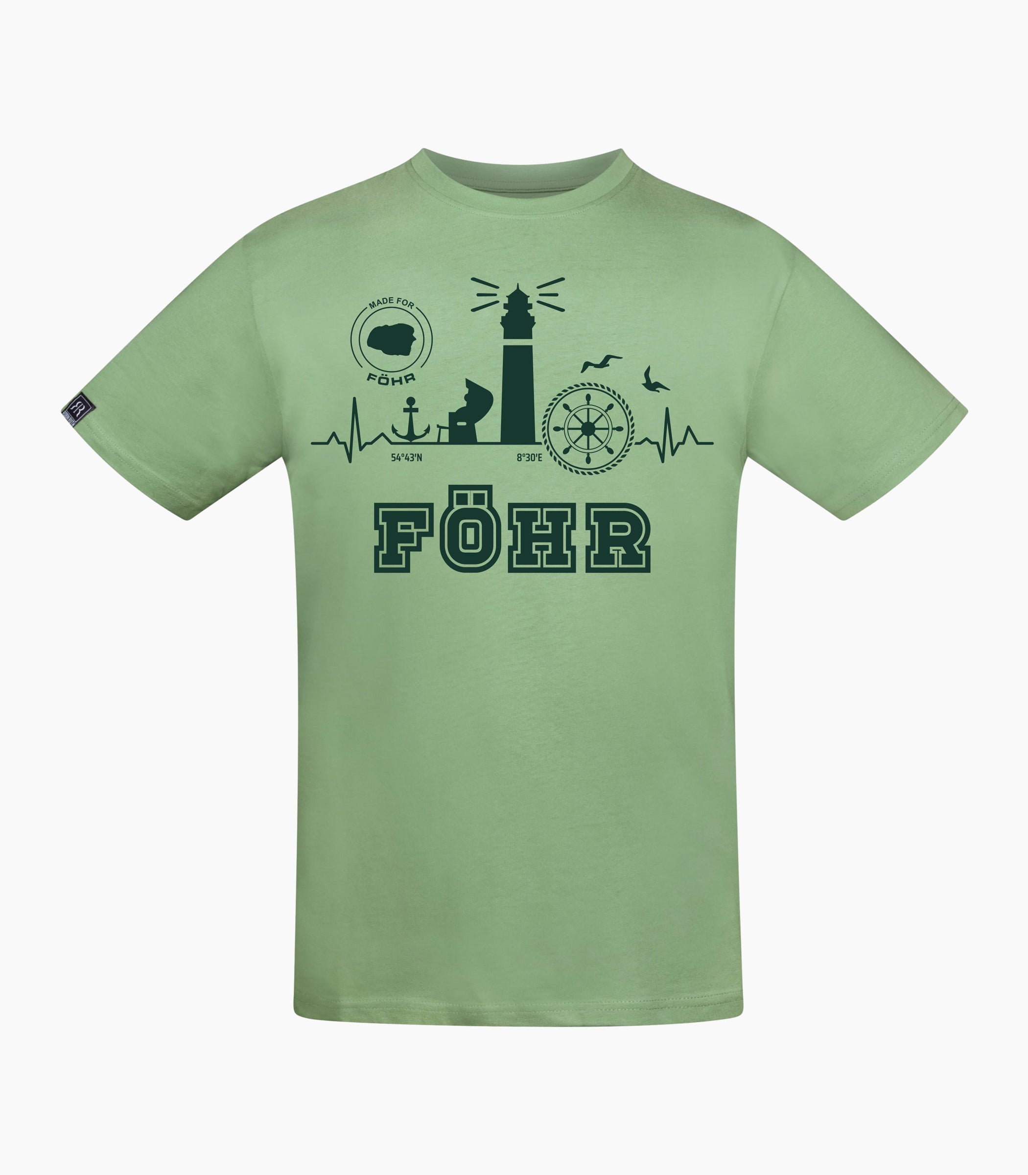 Föhr Round neck T-Shirt Unisex-RRT106 - Robin Ruth