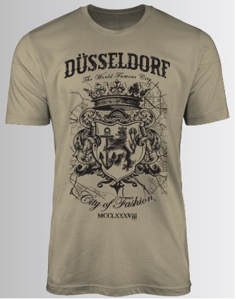 Düsseldorf Round neck T-Shirt Unisex-RRT292 - Robin Ruth