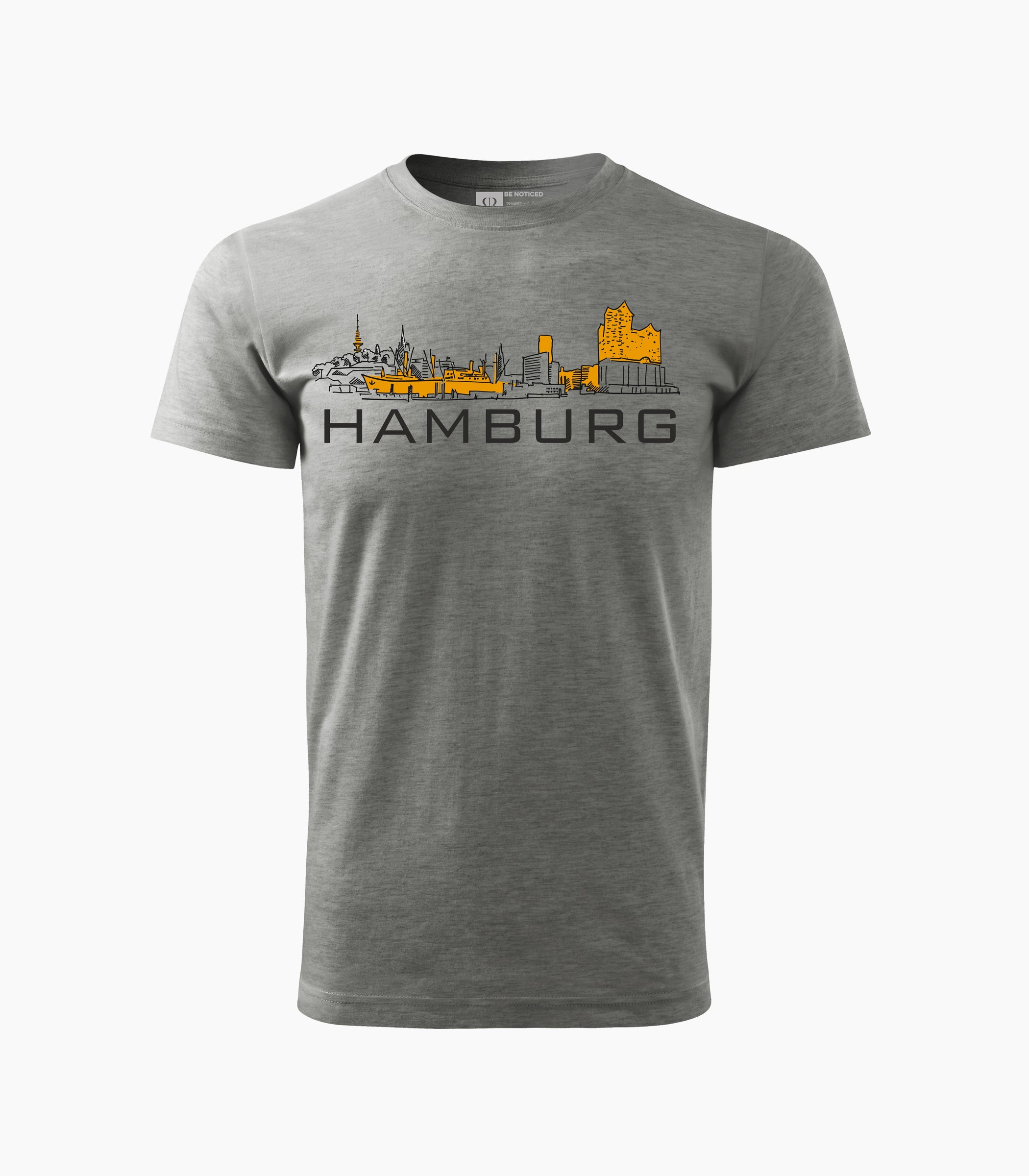 Hamburg Round neck T-Shirt Unisex-RRT35 - Robin Ruth