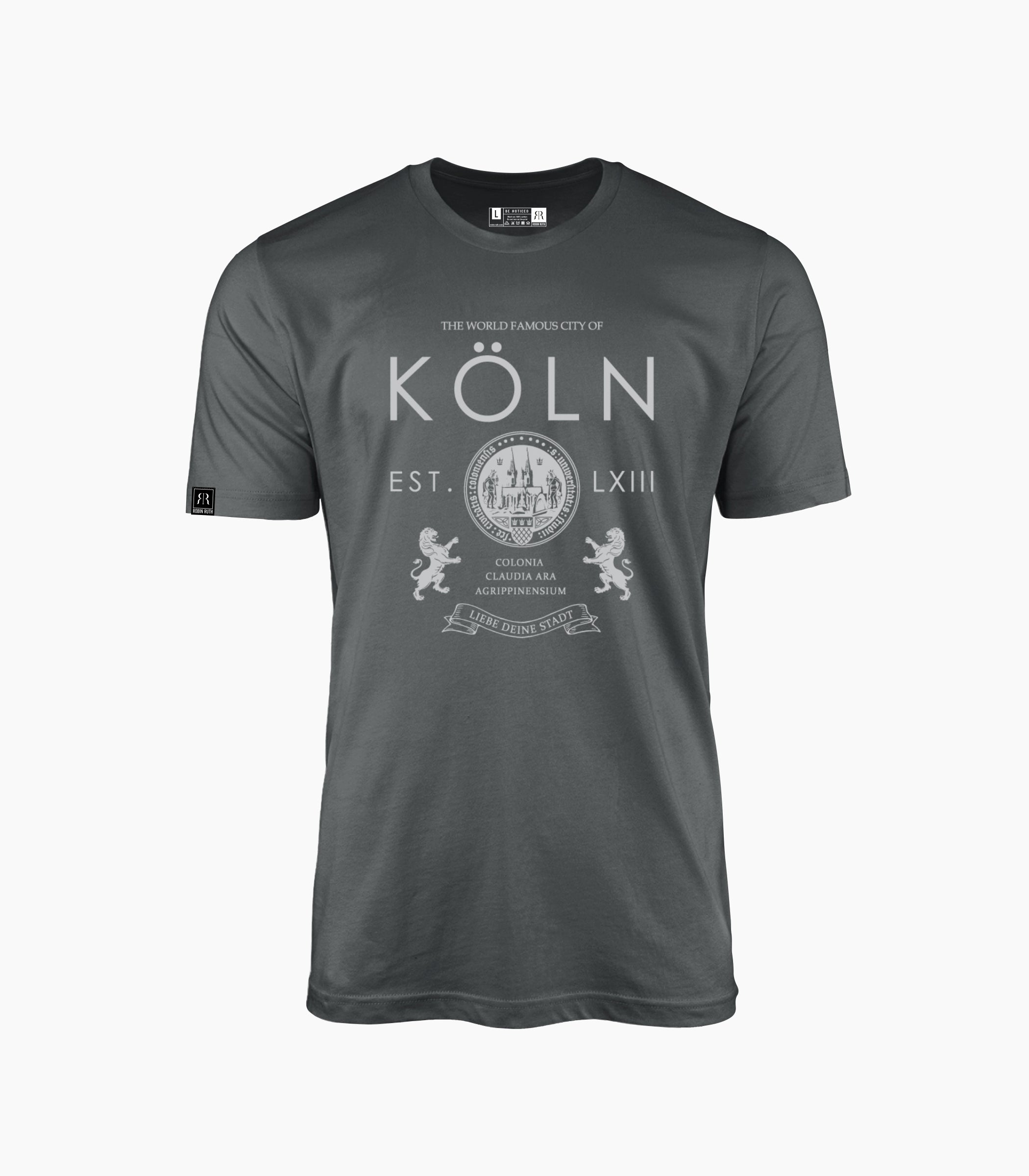 Köln Round neck T-Shirt Unisex-RRT413 - Robin Ruth