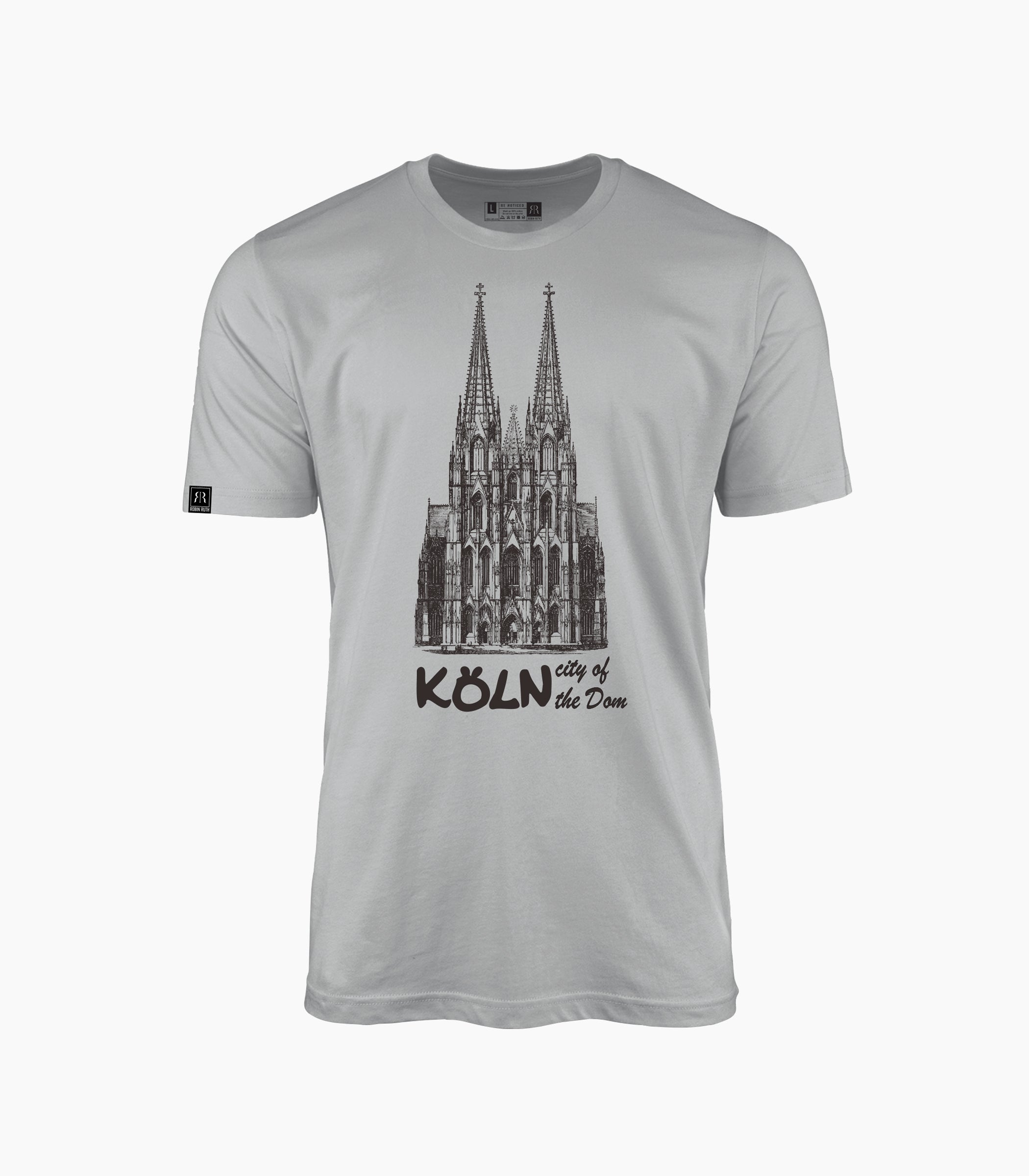 Köln Round neck T-Shirt Unisex-RRT427 - Robin Ruth