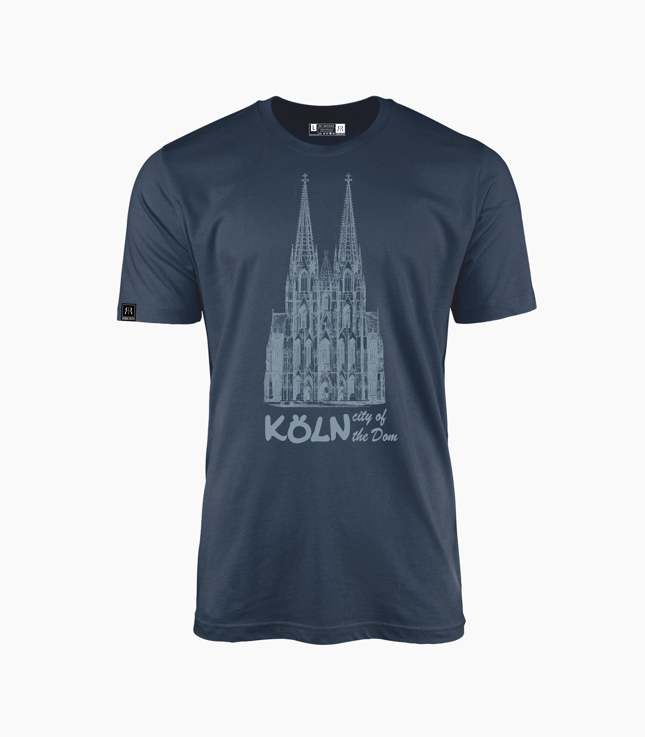 Köln Round neck T-Shirt Unisex-RRT428 - Robin Ruth