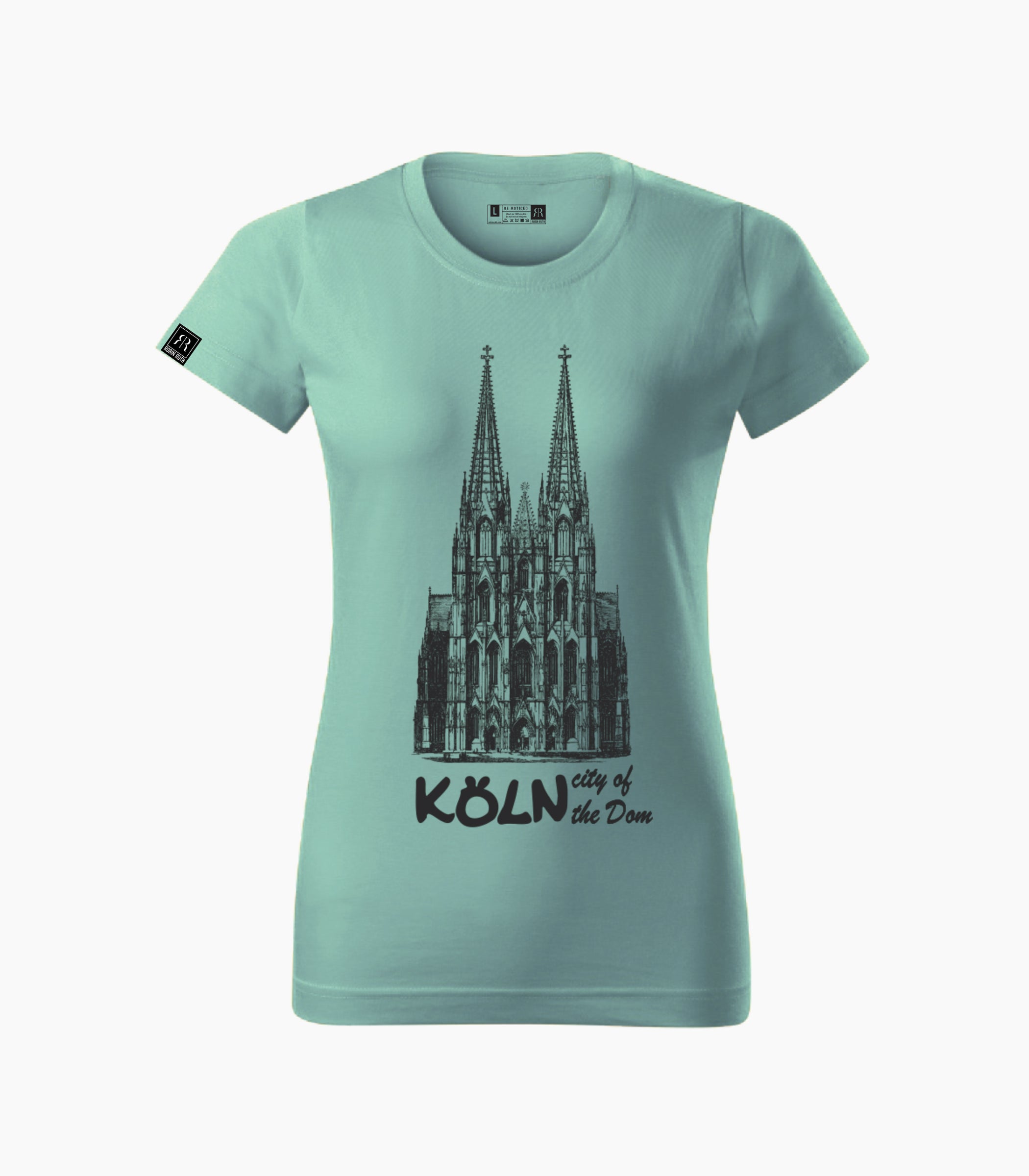 Köln Round neck T-Shirt Women-RRT430 - Robin Ruth