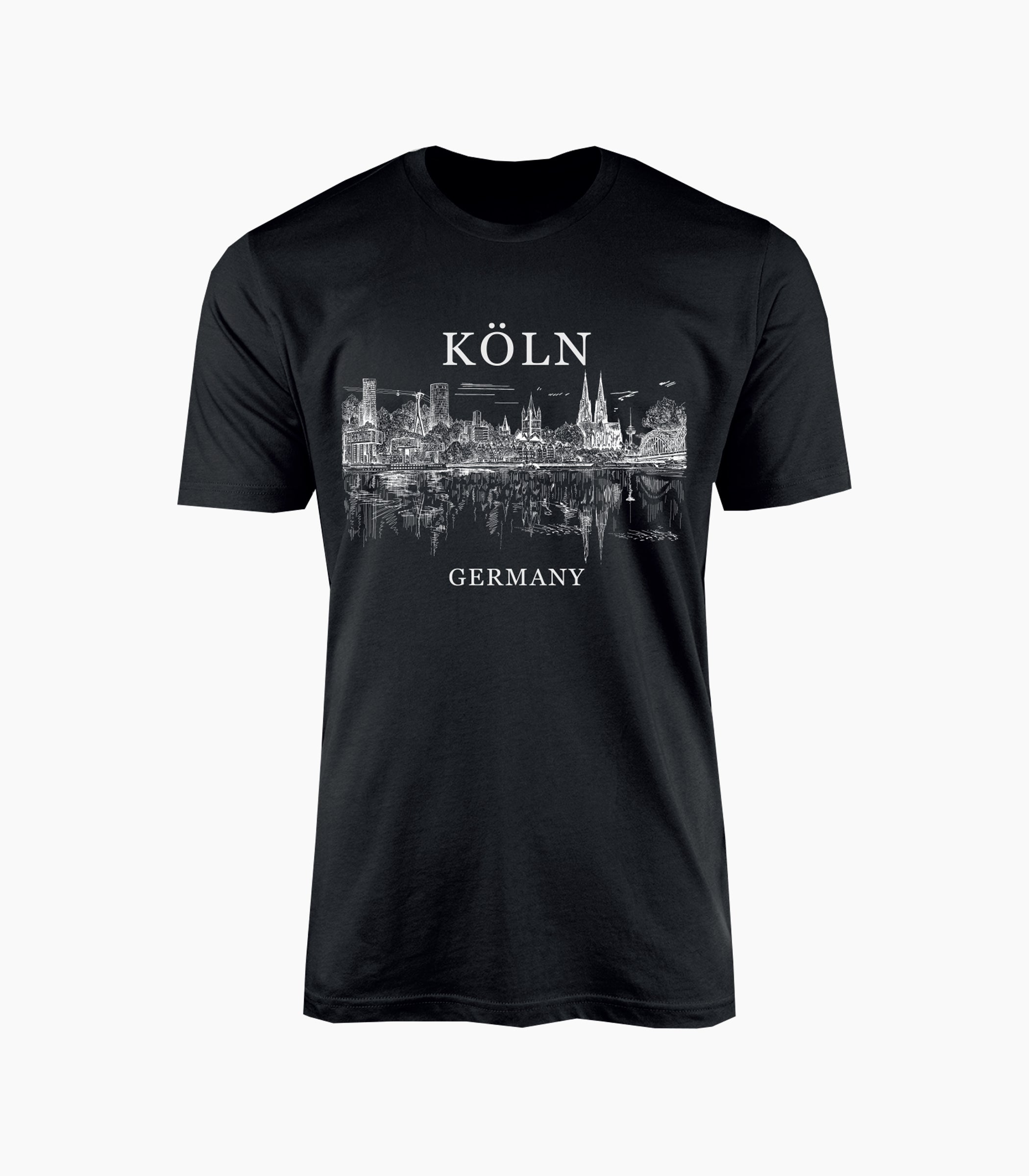 Köln Round neck T-Shirt Unisex-RRT437 - Robin Ruth