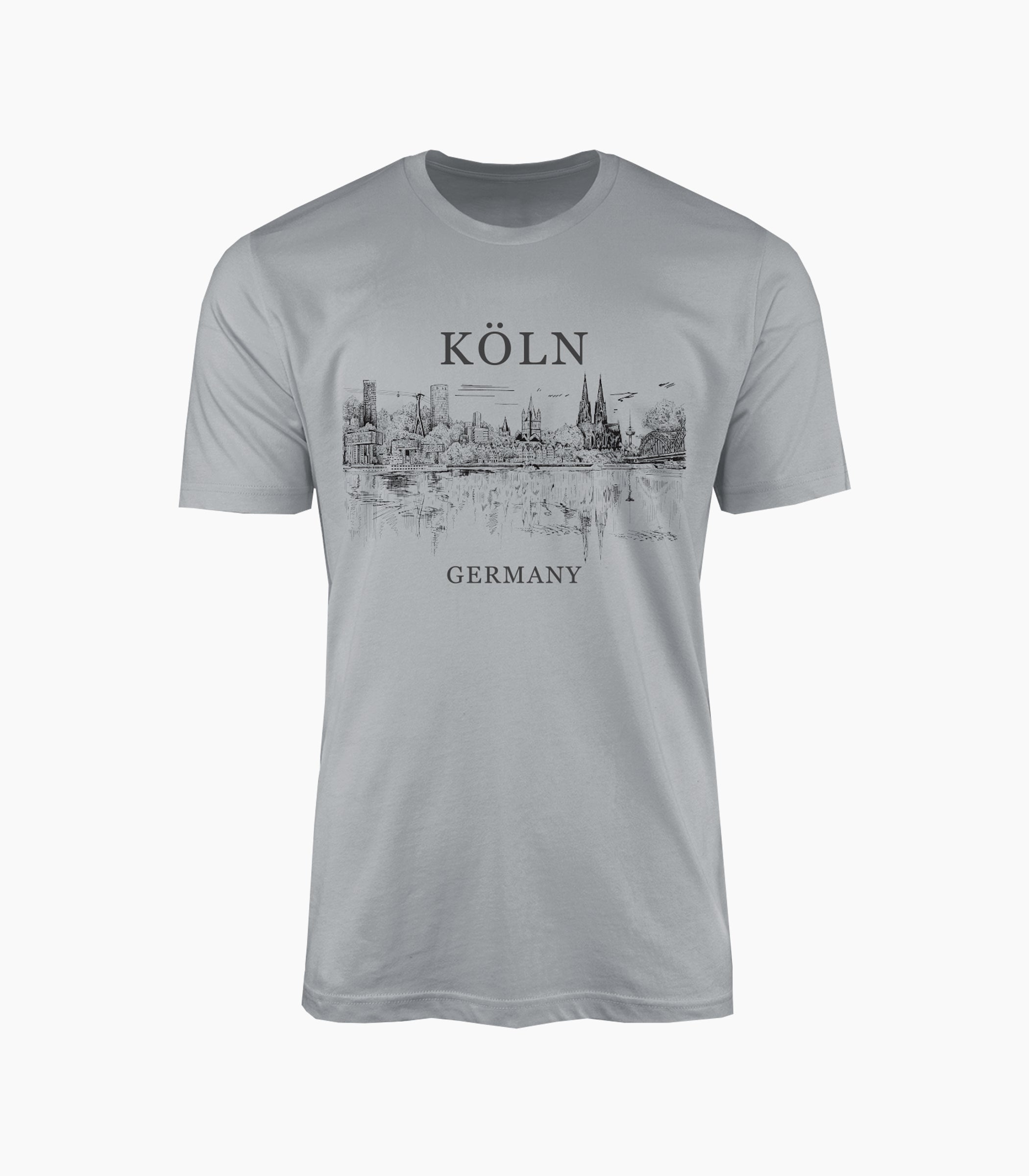 Köln Round neck T-Shirt Unisex-RRT438 - Robin Ruth