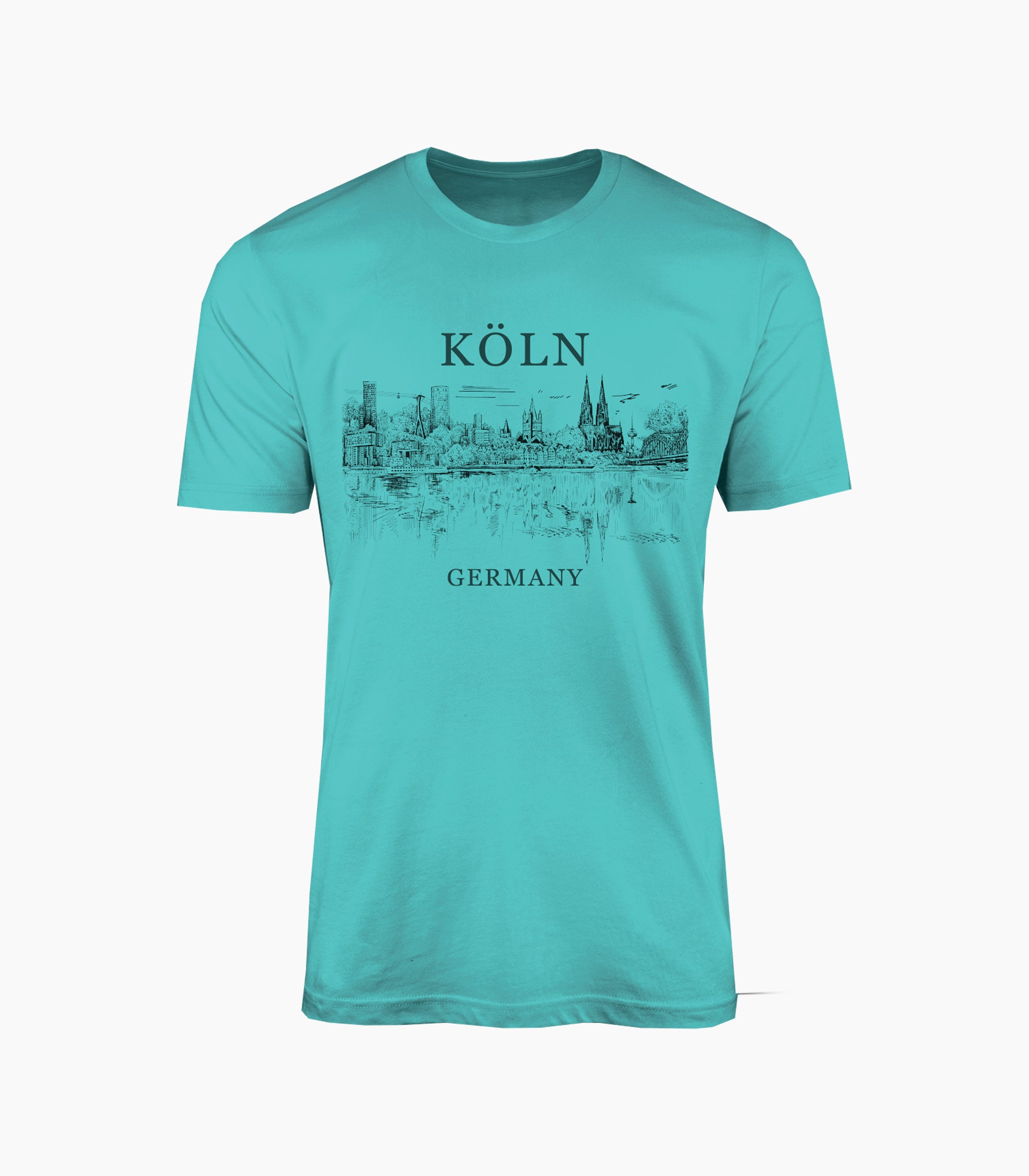 Köln Round neck T-Shirt Women-RRT440 - Robin Ruth