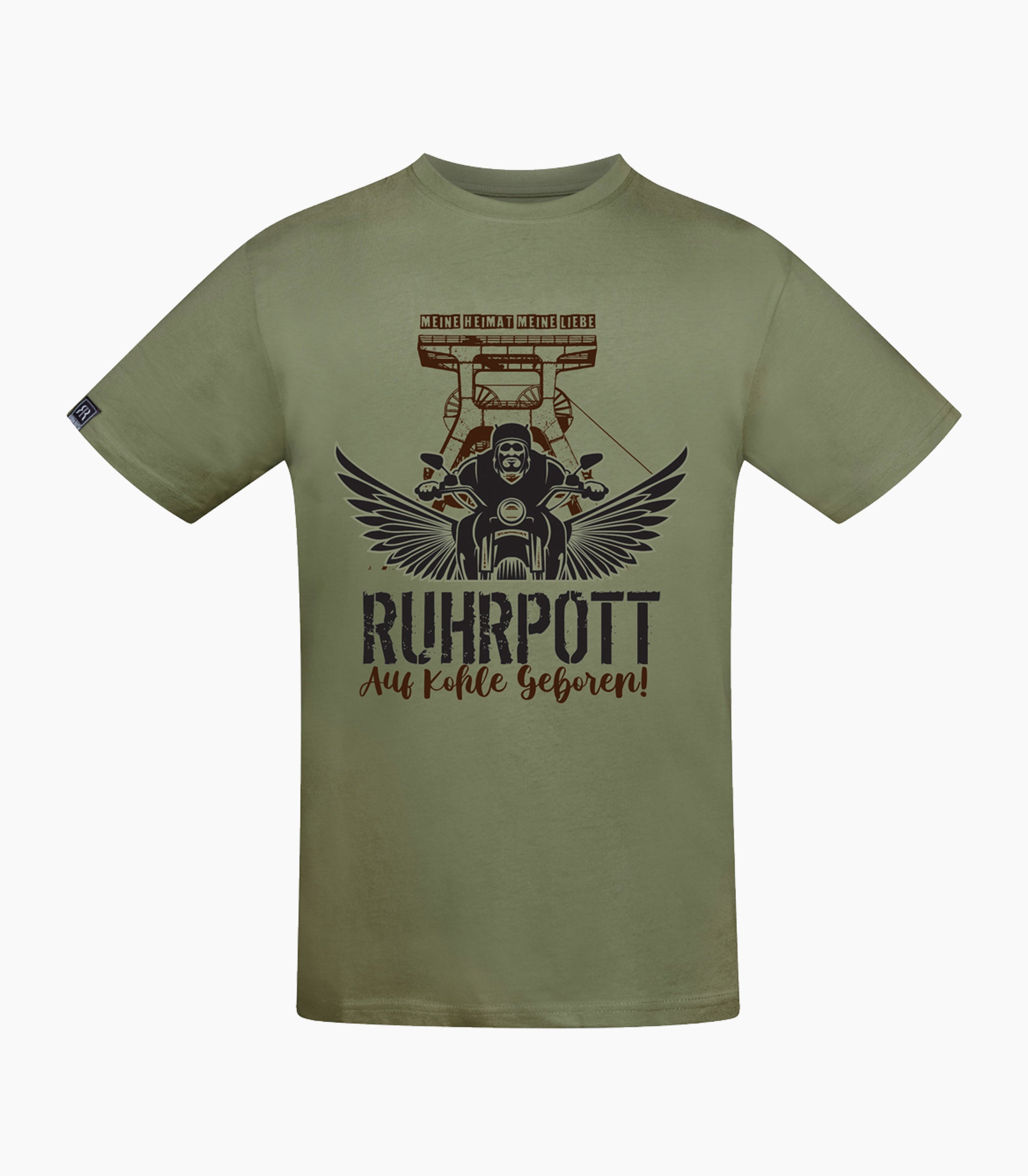 Ruhrpott Round neck T-Shirt Unisex-RRT503 - Robin Ruth