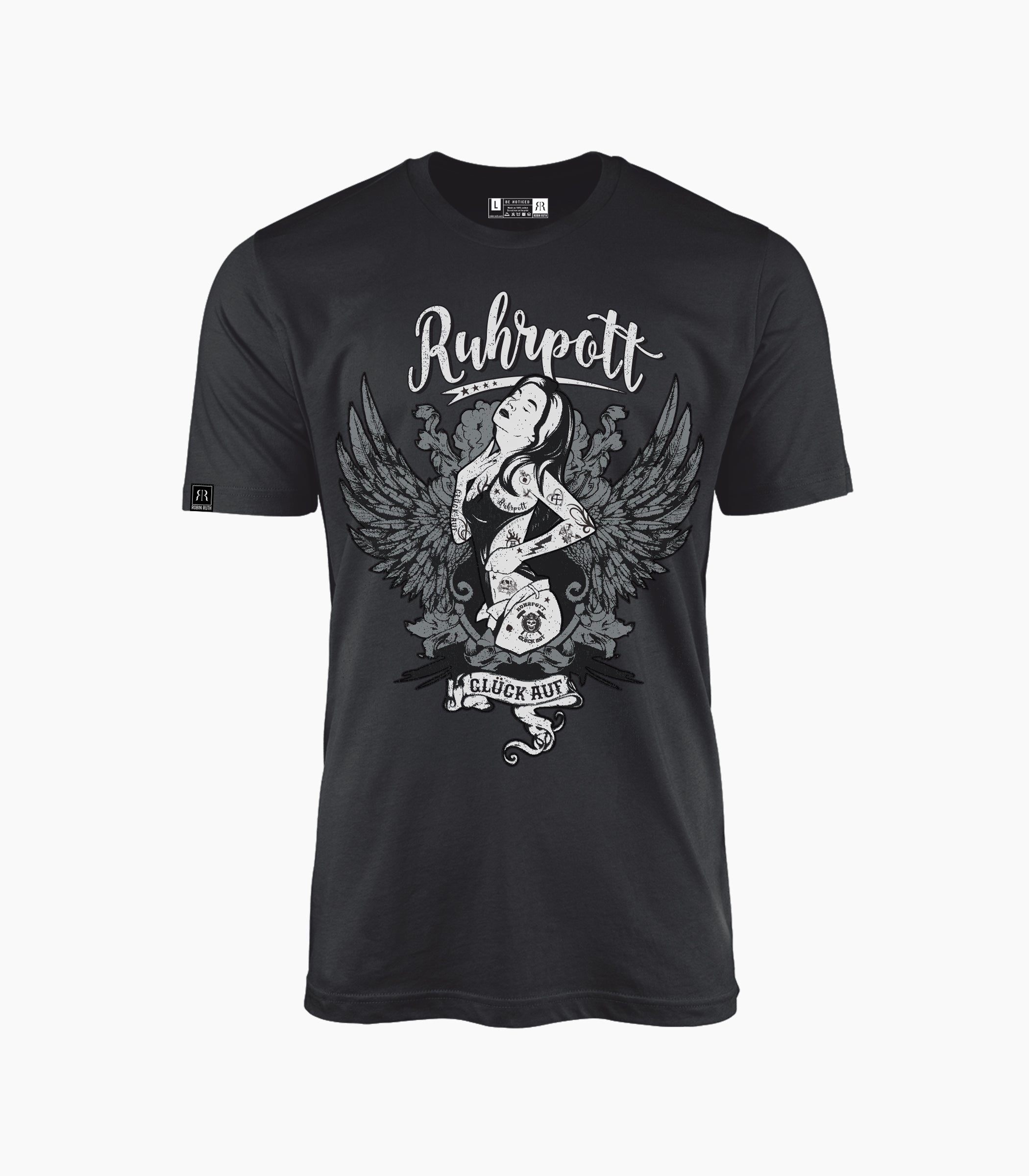 Ruhrpott Round neck T-Shirt Unisex-RRT519 - Robin Ruth