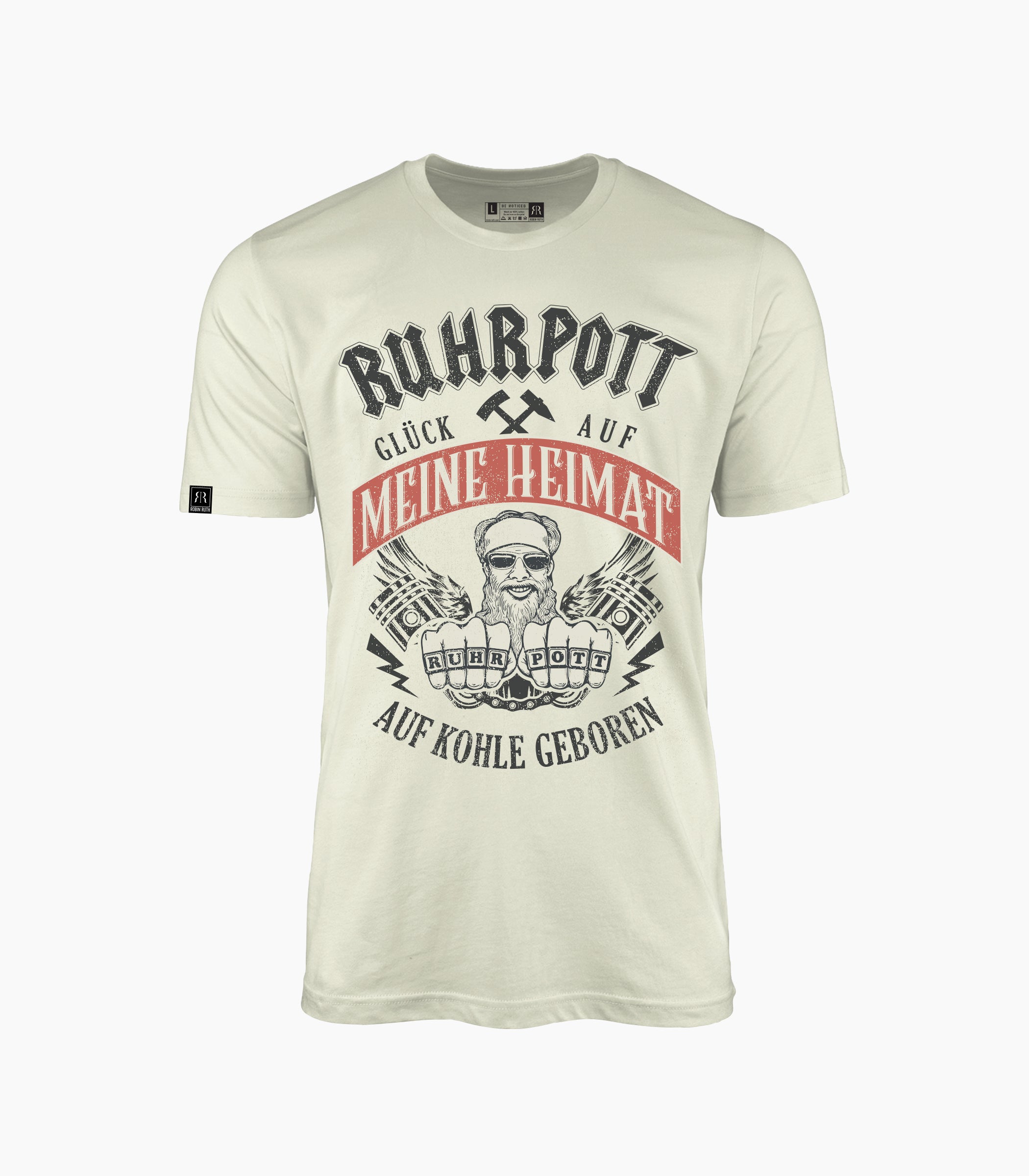 Ruhrpott Round neck T-Shirt Unisex-RRT520 - Robin Ruth