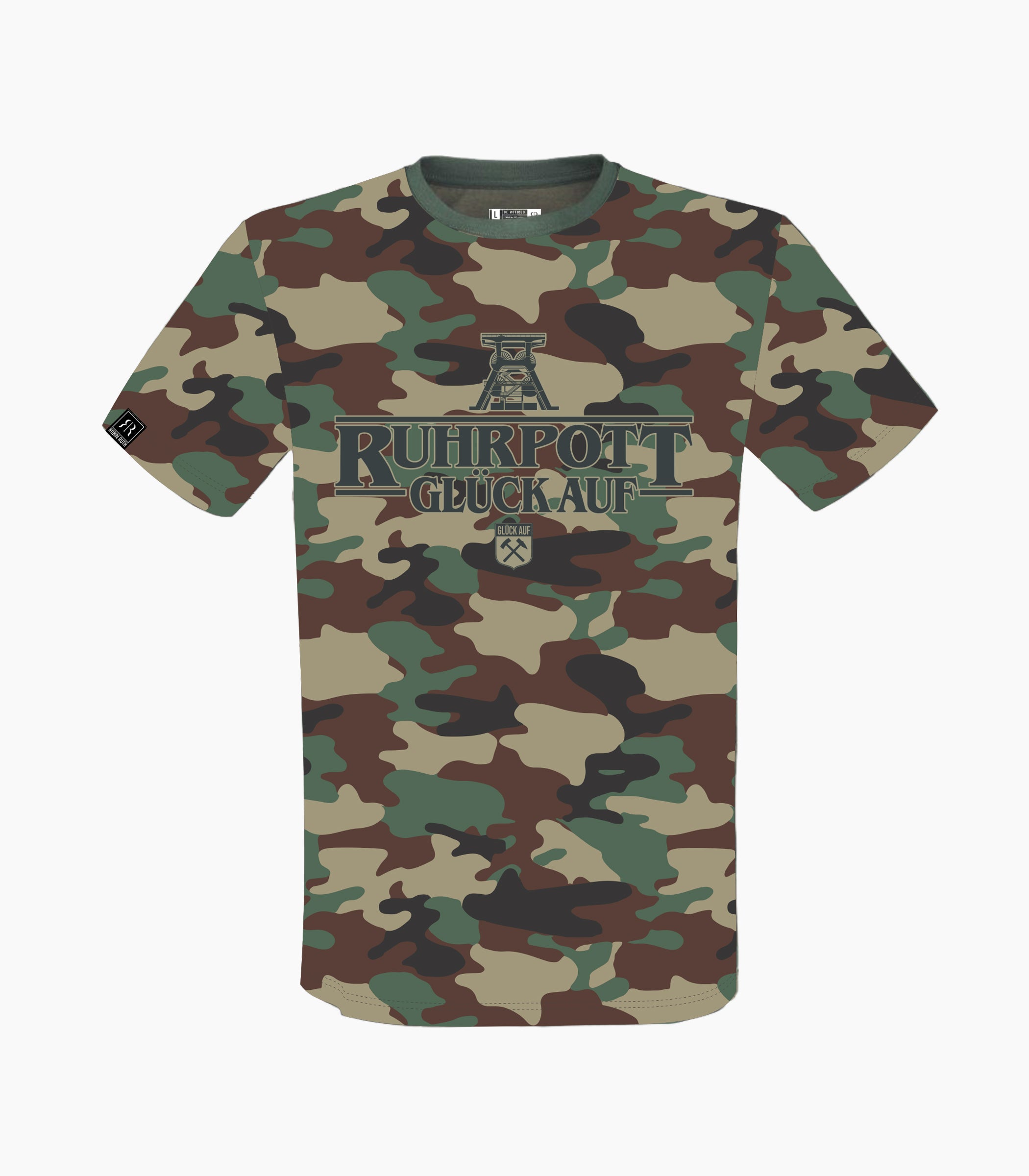 Ruhrpott Round neck T-Shirt Unisex-RRT525 - Robin Ruth