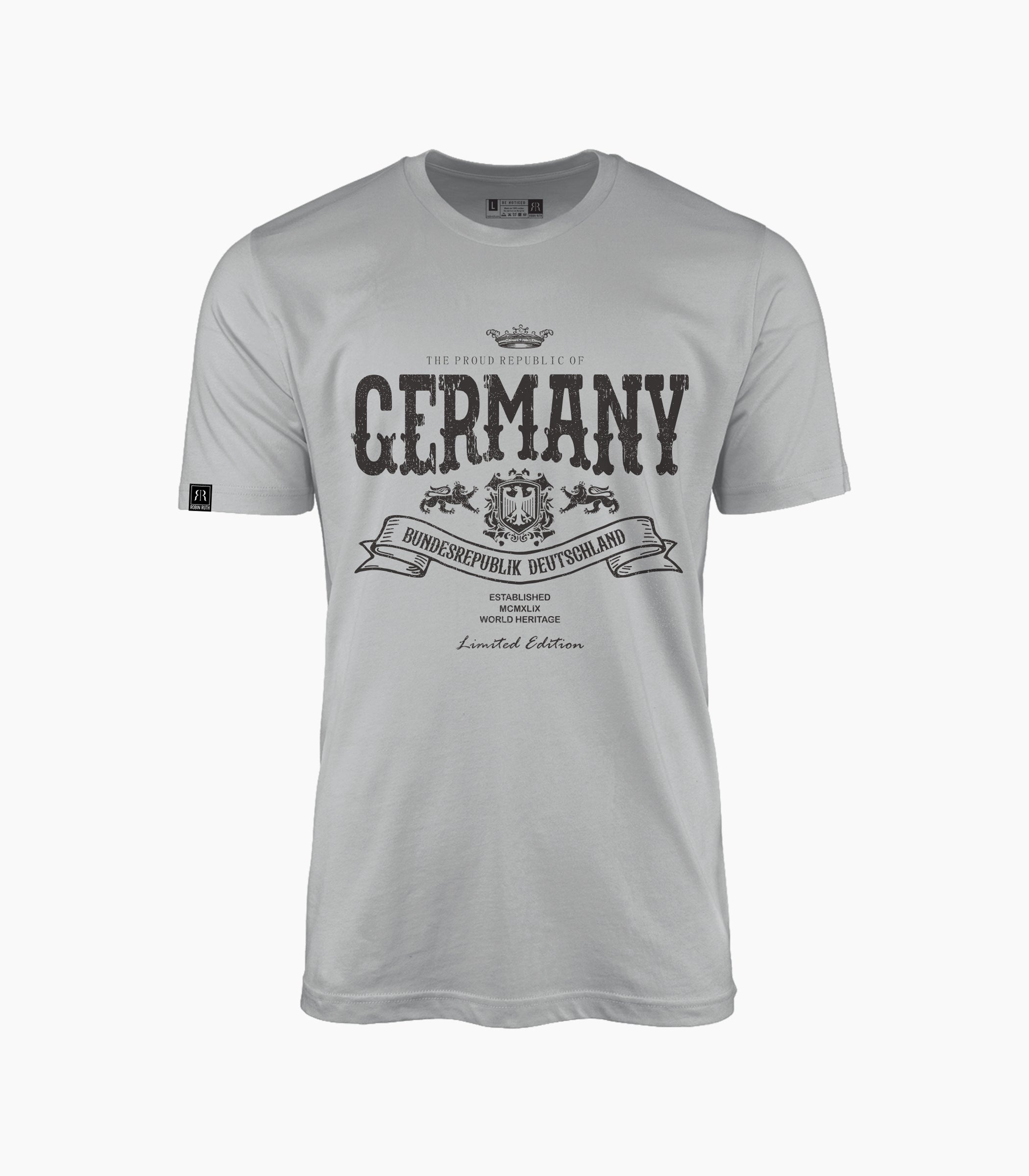 Germany Round neck T-Shirt Unisex-RRT805 - Robin Ruth