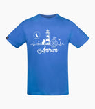 Amrum Round neck T-Shirt Unisex-RRT84 - Robin Ruth