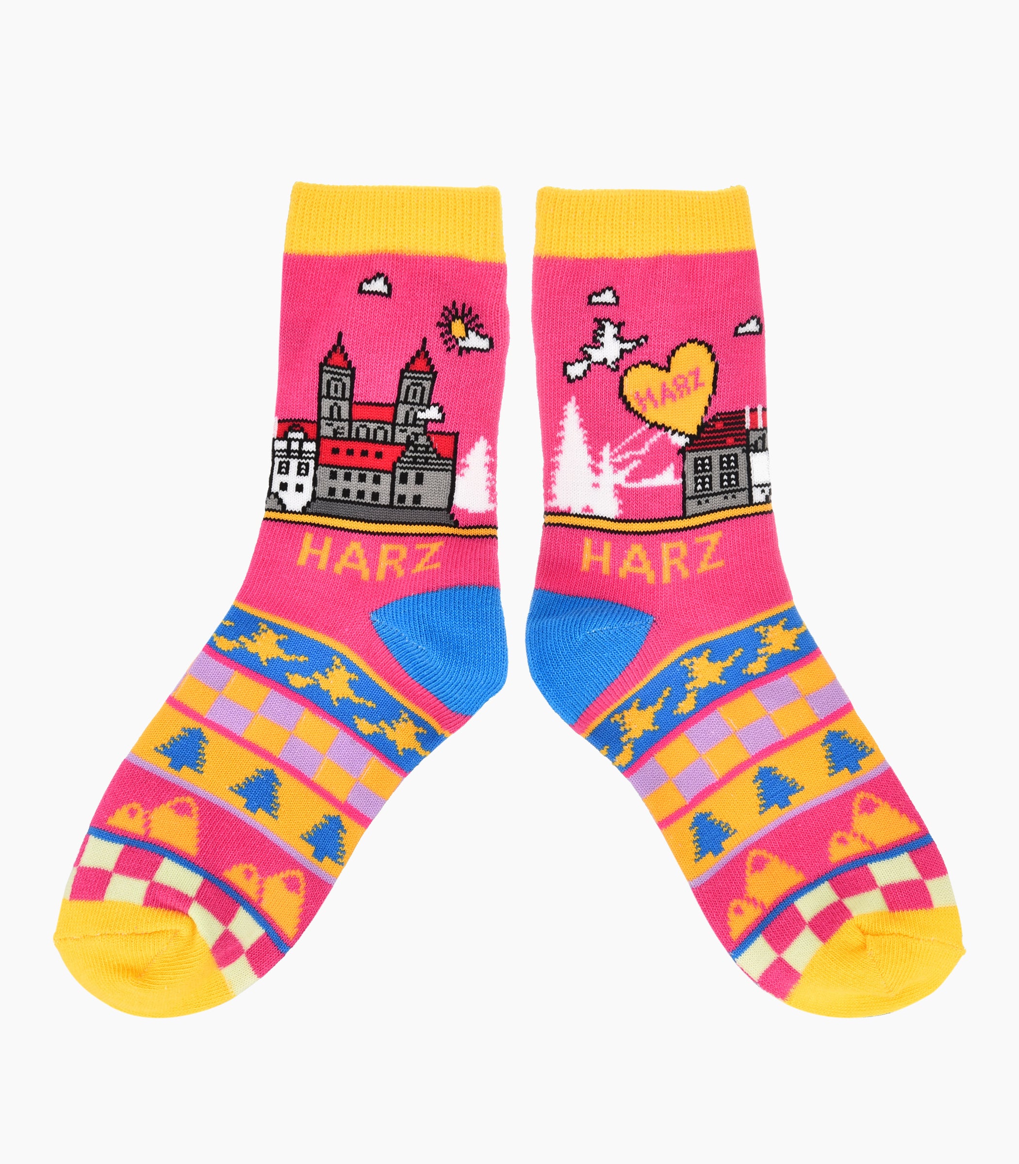 Harz Crew Socks Kids - Robin Ruth