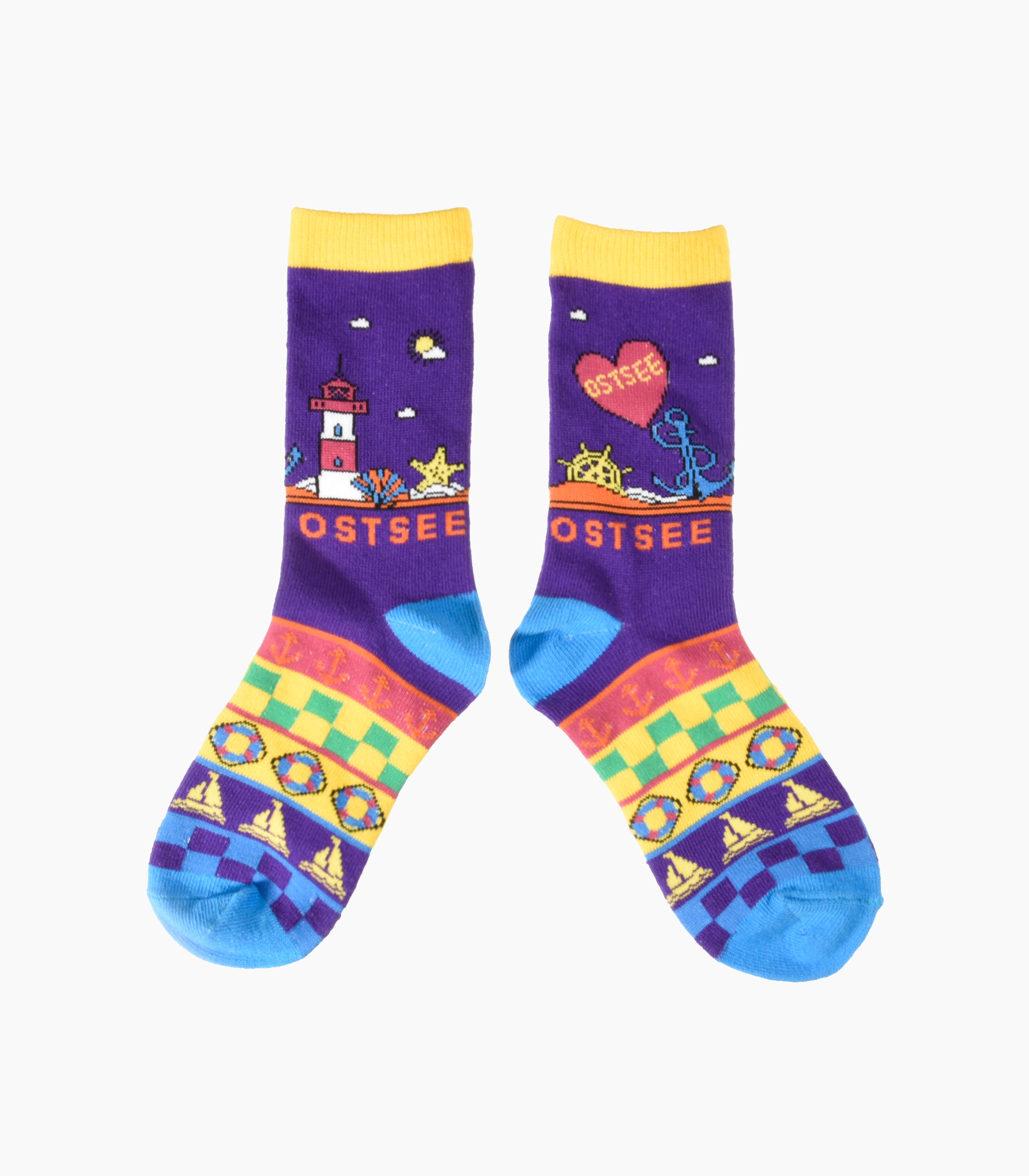 Ostsee Crew Socks Kids - Robin Ruth