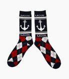 Moin Moin Crew Socks Men - Robin Ruth