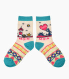 Moin Moin Crew Socks Kids - Robin Ruth