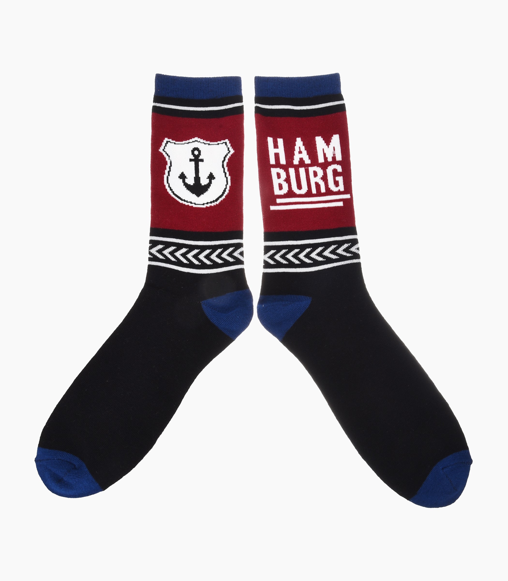 Hamburg Crew Socks Men - Robin Ruth