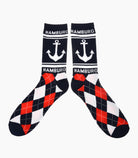 Hamburg Crew Socks Men - Robin Ruth