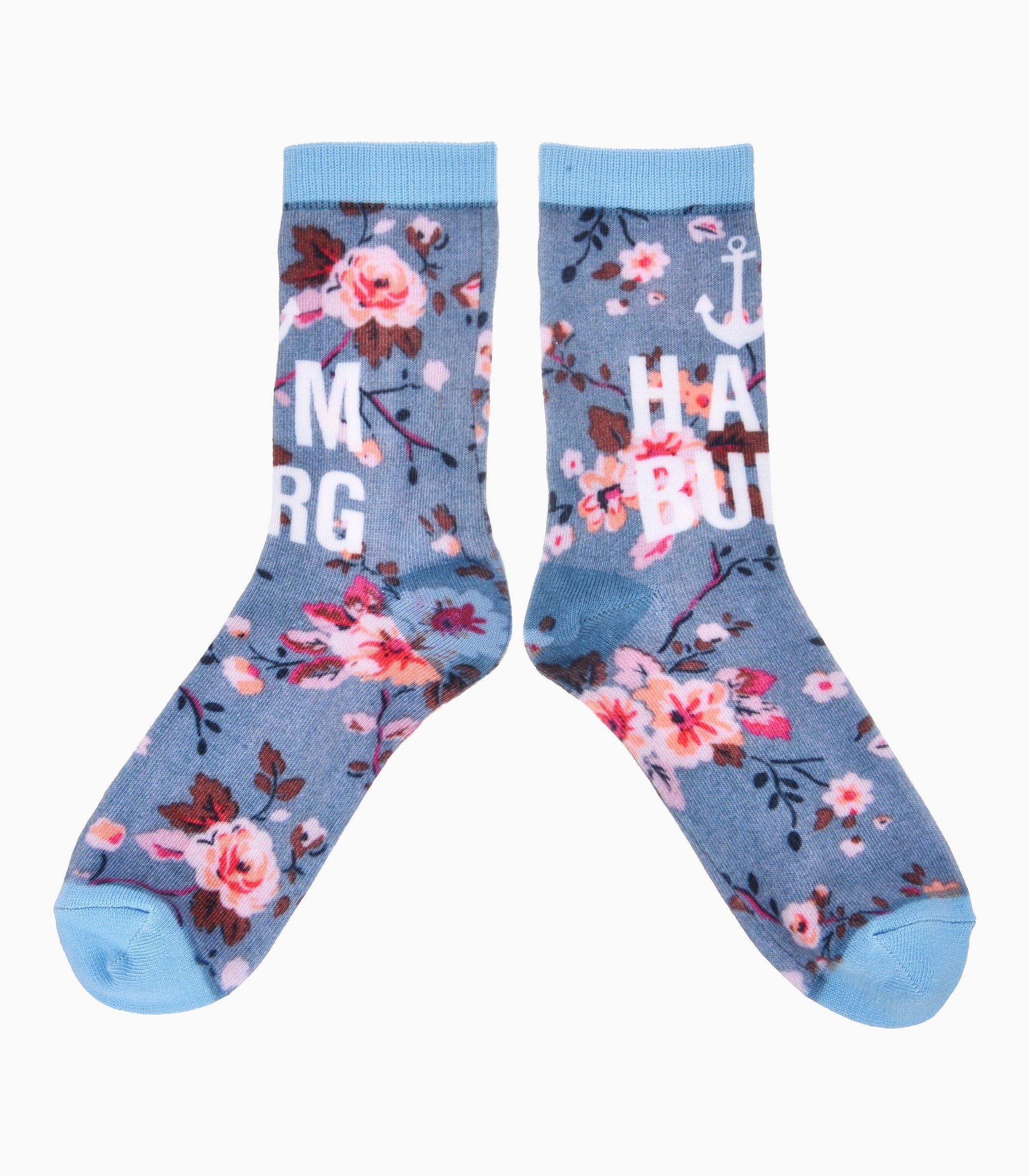 Hamburg Crew Socks Women - Robin Ruth