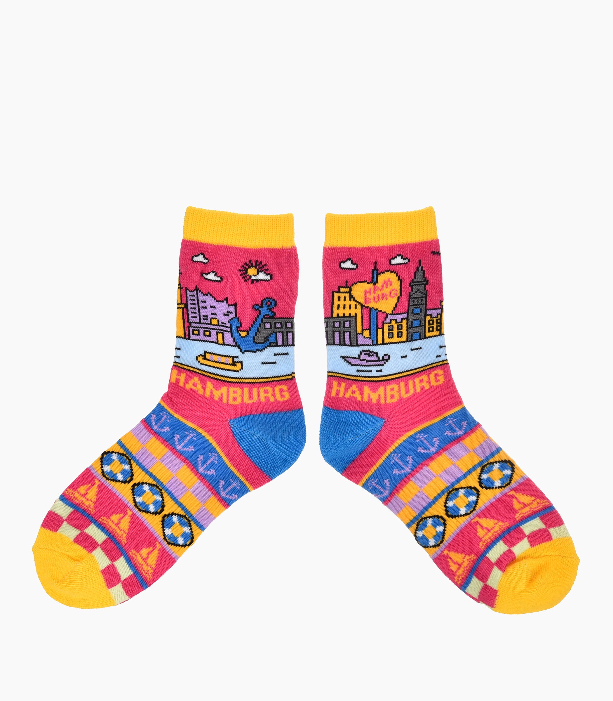 Hamburg Crew Socks Kids - Robin Ruth