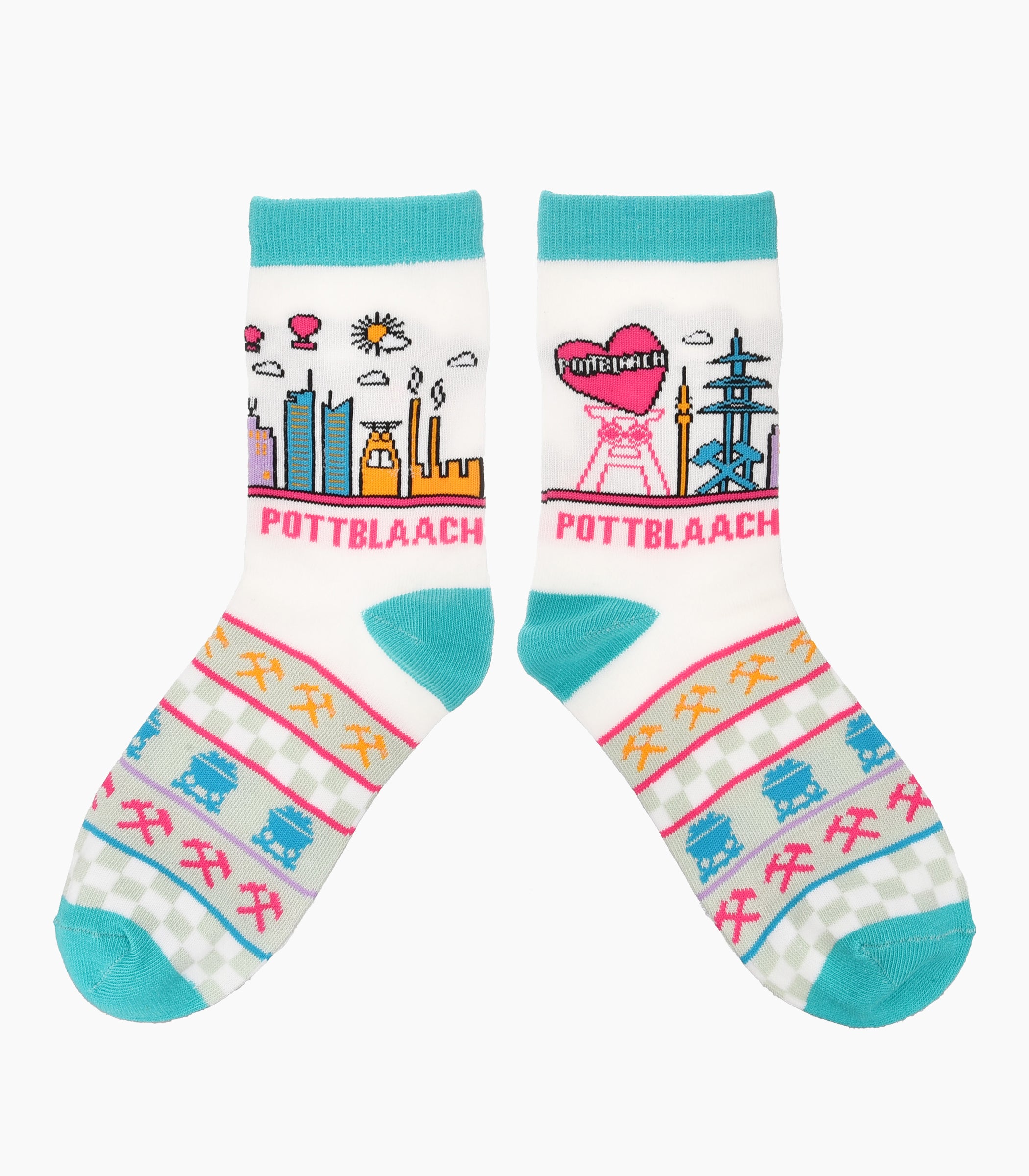 Ruhrpott Pottblaach Crew Socks Women - Robin Ruth