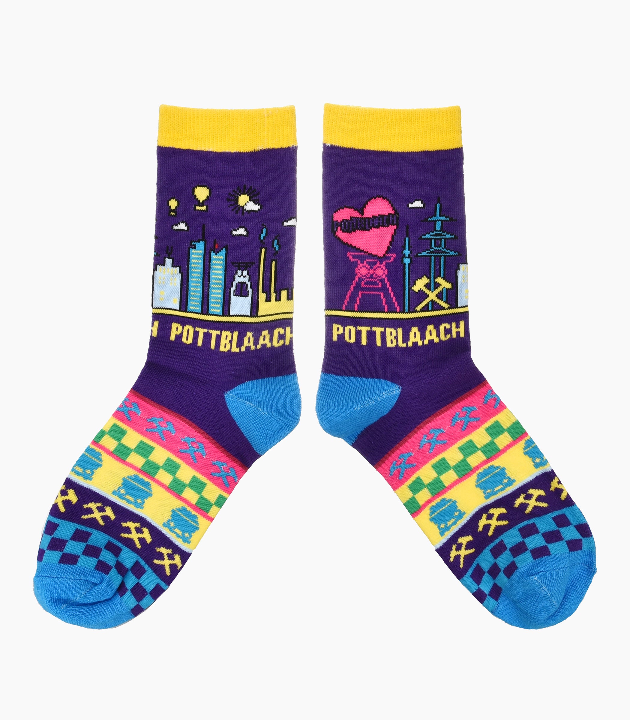 Ruhrpott Pottblaach Crew Socks Women - Robin Ruth